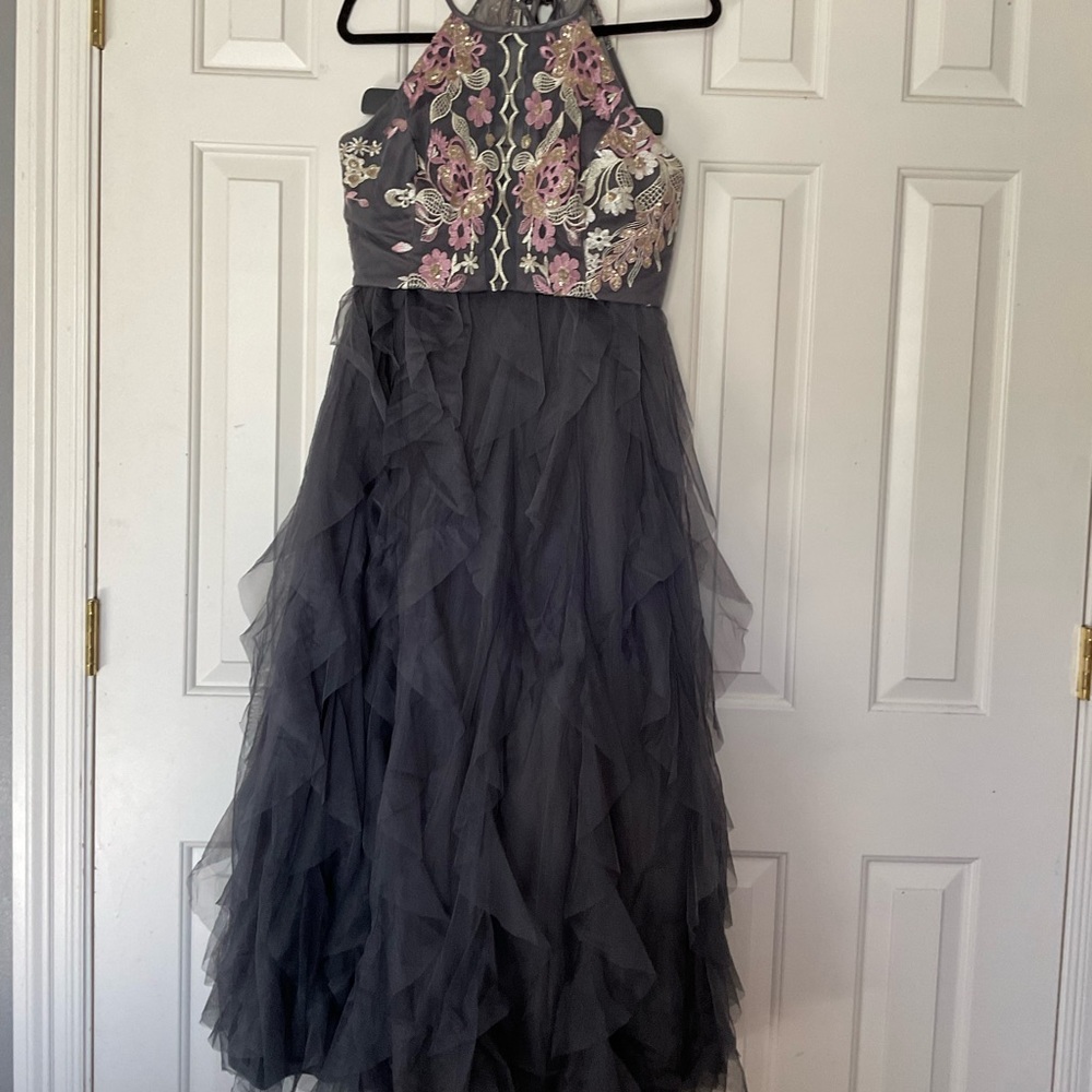 2 piece prom dress